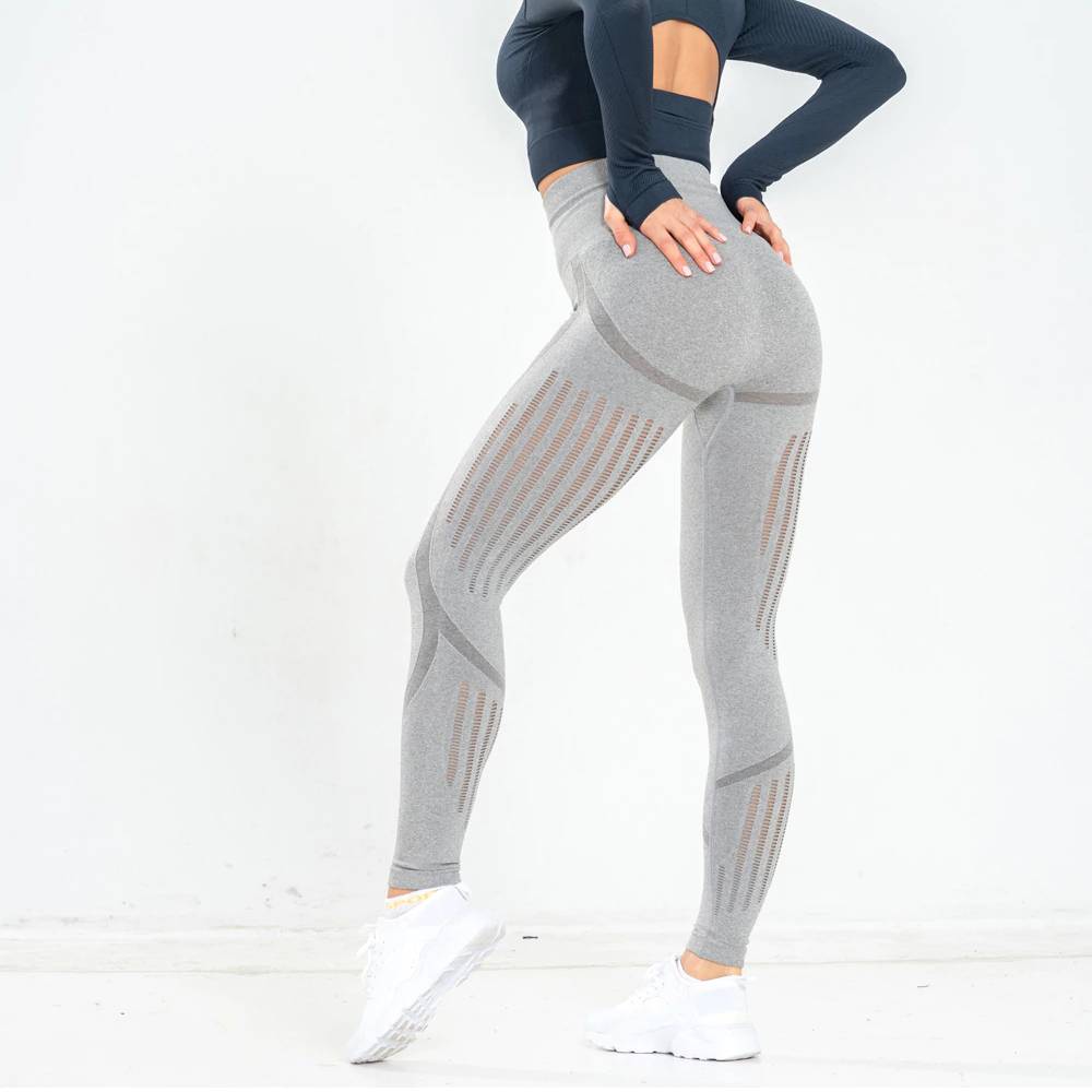 Frauen hochgezogene nahtlose Leggings Active Wear Classic Styles Women Clothing cb5feb1b7314637725a2e7: Black|Blue|Grey|Pink