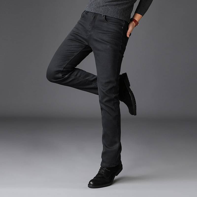 Men's Middle Waist Skinny Jeans