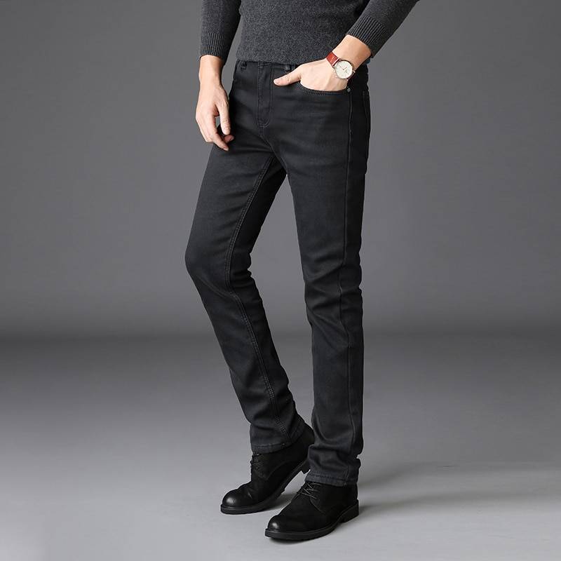 Men's Middle Waist Skinny Jeans