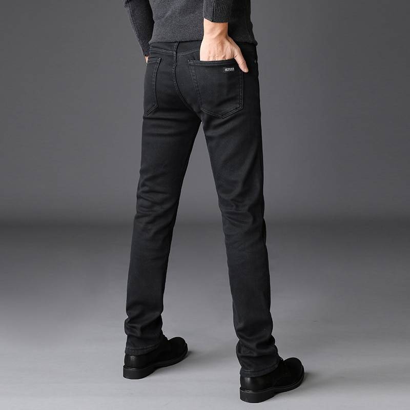 Men's Middle Waist Skinny Jeans