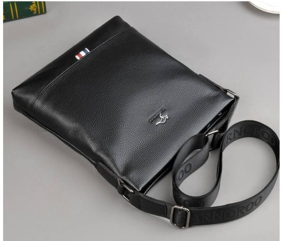 Men's Laconic Design Messenger Bag with Wallet