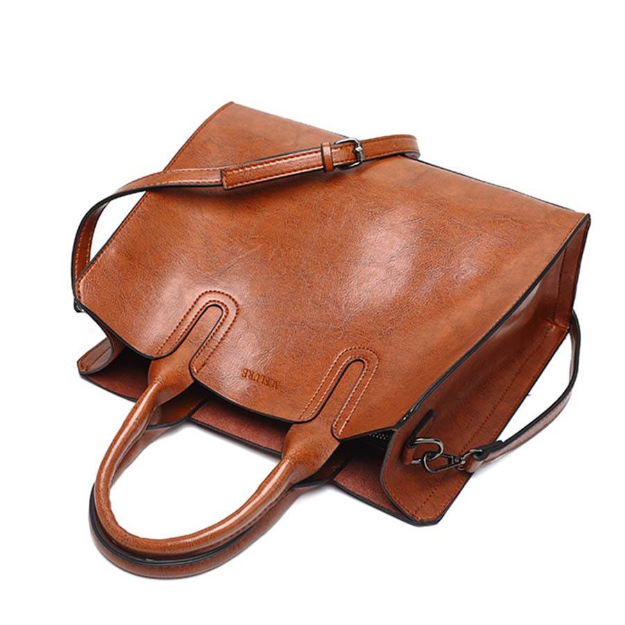 Elegante Umhängetasche aus Leder für Frauen Accessories Bags & Wallets Women cb5feb1b7314637725a2e7: Black|Blue|Brown|Burgundy|Coffee|Deep Black|GRay|Green|Light Brown|Light Coffee|Light Green|Light Red|Pink