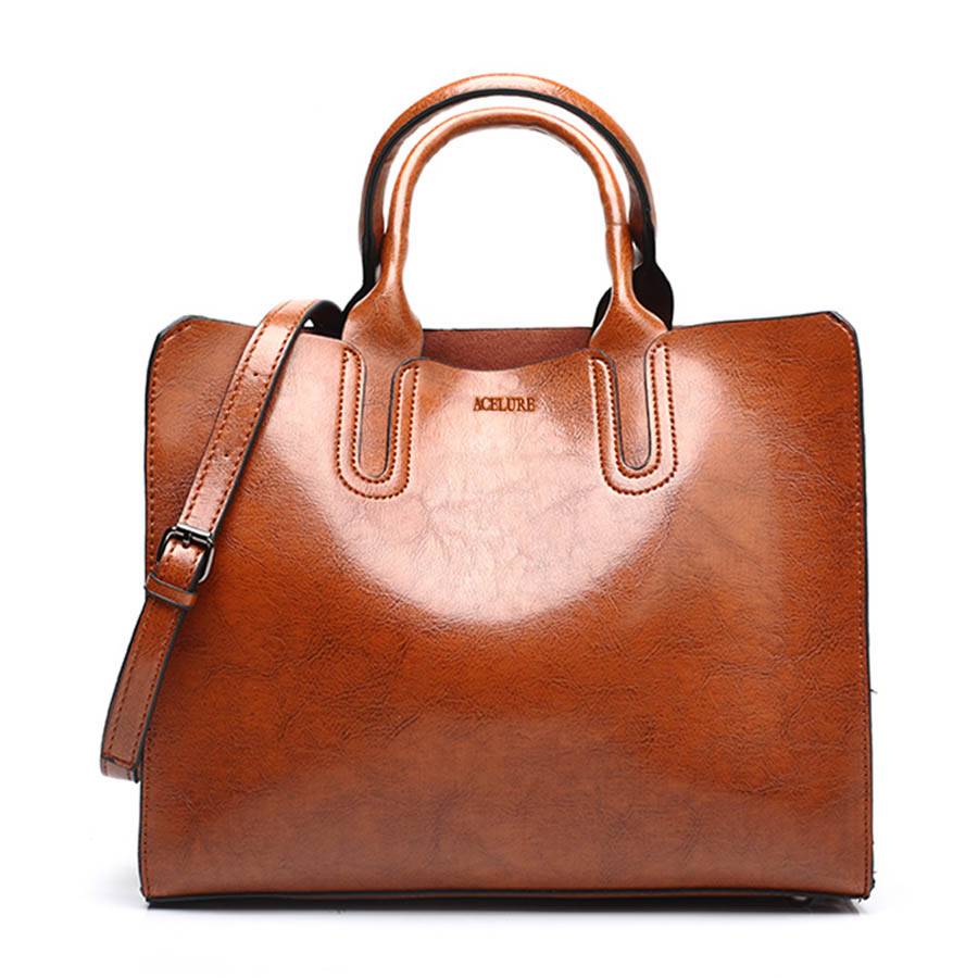 Elegante Umhängetasche aus Leder für Frauen Accessories Bags & Wallets Women cb5feb1b7314637725a2e7: Black|Blue|Brown|Burgundy|Coffee|Deep Black|GRay|Green|Light Brown|Light Coffee|Light Green|Light Red|Pink