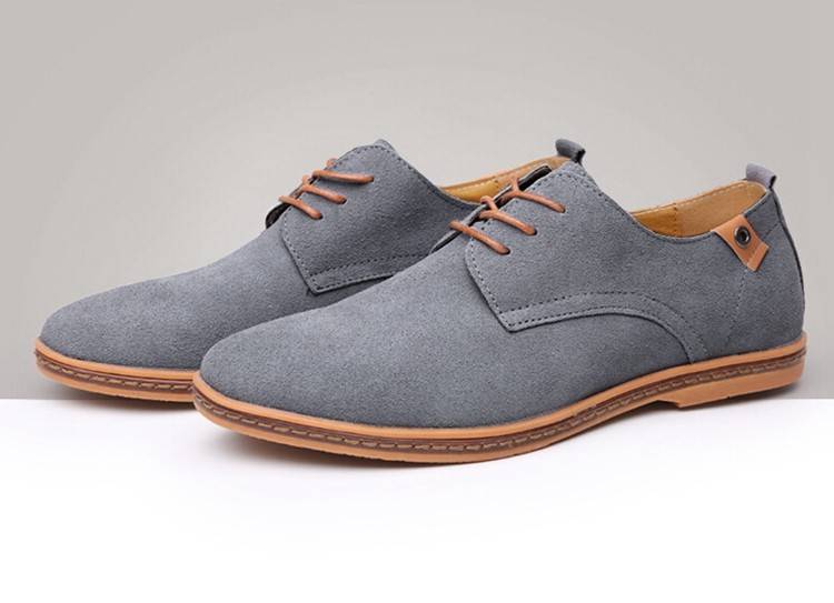 Men's Elegant Cow Suede Shoes