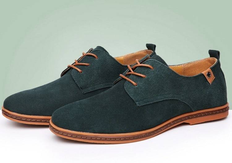 Men's Elegant Cow Suede Shoes