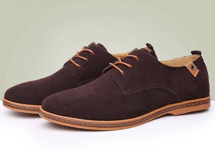 Men's Elegant Cow Suede Shoes