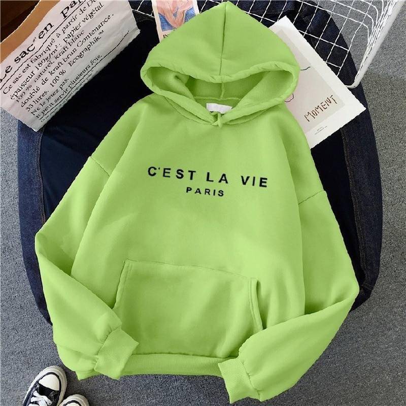 2022 letter print new hooded sweater women's spring long-sleeved lazy style loose hooded top Winter Collection Women Clothing cb5feb1b7314637725a2e7: Black|black1|black2|black3|Blue|blue1|blue2|blue3|GRay|Green|green1|green2|green3|grey1|grey2|grey3|Pink|pink 1|pink2|Purple|Purple1|Purple2|Purple3|Red|red1|red3|White|white1|white2|white3|Yellow|yellow1|yellow2|yellow3