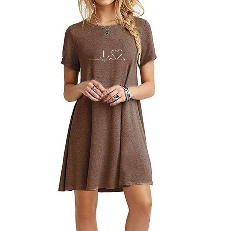 Bikinis Secret Women's Summer Beach Mini Dress Fashion Casual Dresses Styles Women Clothing cb5feb1b7314637725a2e7: Army Green|Black|Blue|Brown|GRay|White