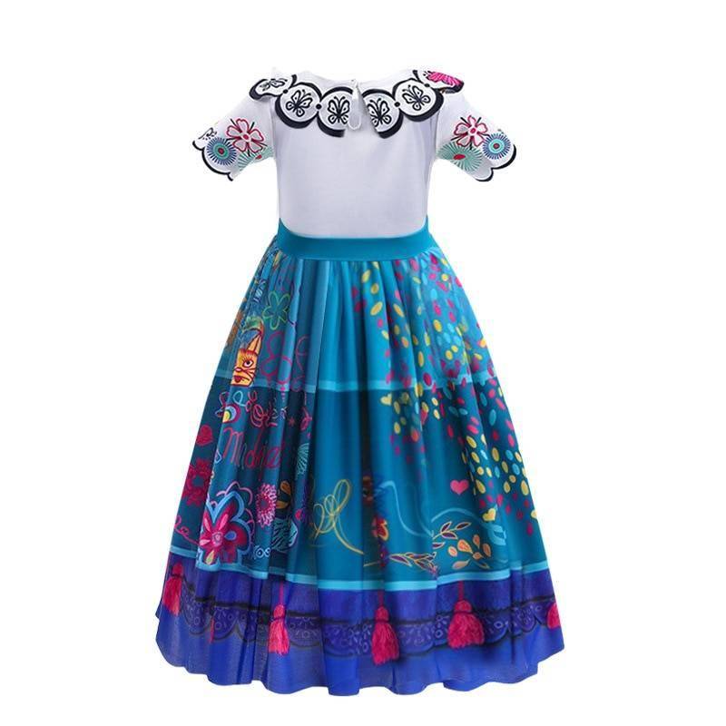 New Encanto Costume For Kids Mirabel Madrigal Cosplay Dress Girls Fancy Carnival Halloween Princess Dress Arty Dresses Styles Women Clothing a61dc102c047f8682bf539: 3T(100)|4T(110)|5T(120)|6T(130)|7-8T(140)|9-10T(150)