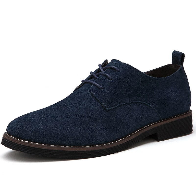 Men's Solid Oxford PU Shoes