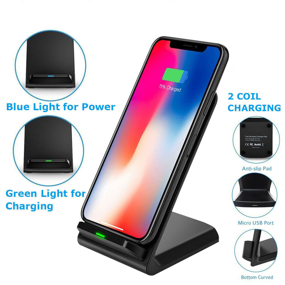 Universal Wireless Phone Charger and Holder